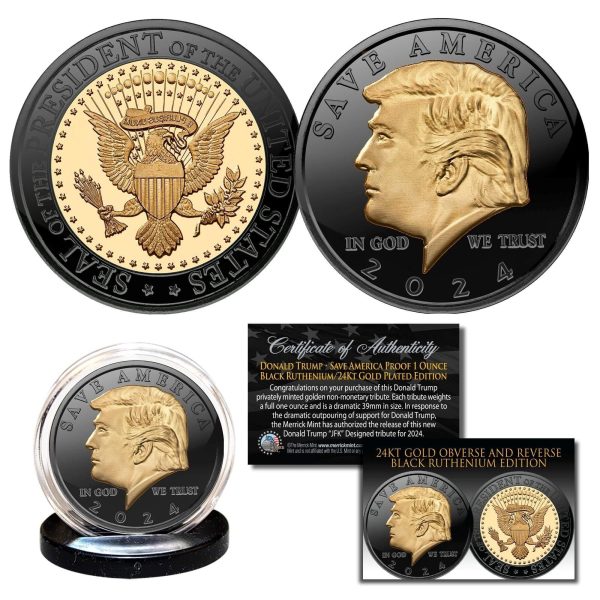 trump black coin e1695852572646